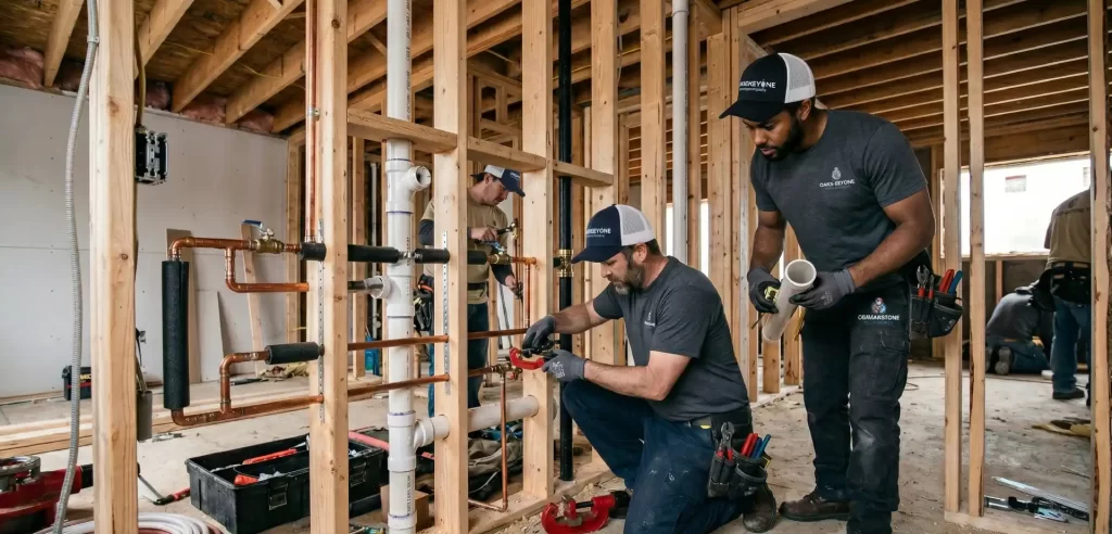 Plumbing Installation for New Homes and Residential Projects in tampa 
